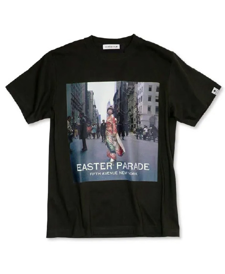 ニューヨークTシャツ：ヴィンテージブラック