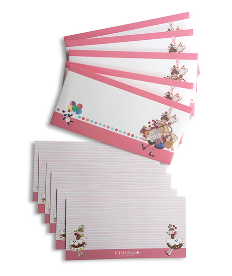 レターセット5枚入り